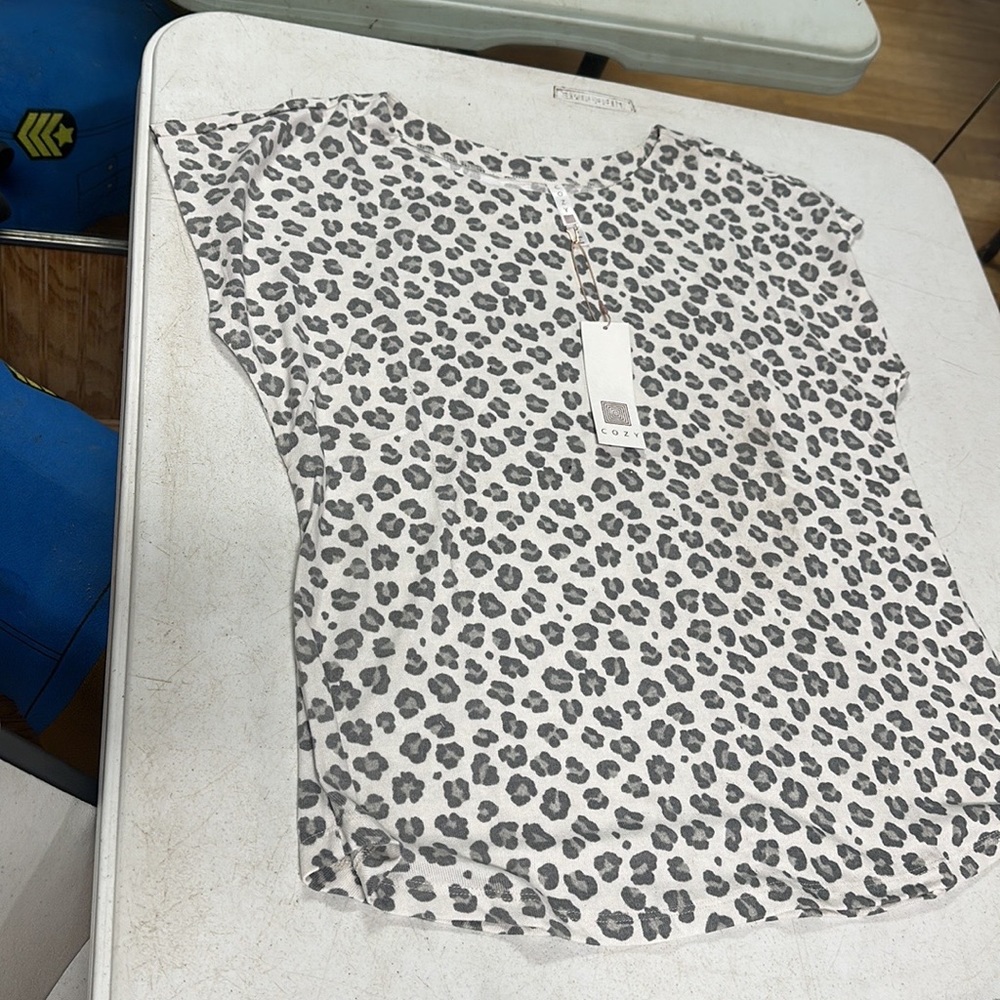 Animal print top only